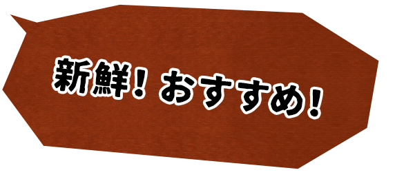 新鮮！おすすめ！